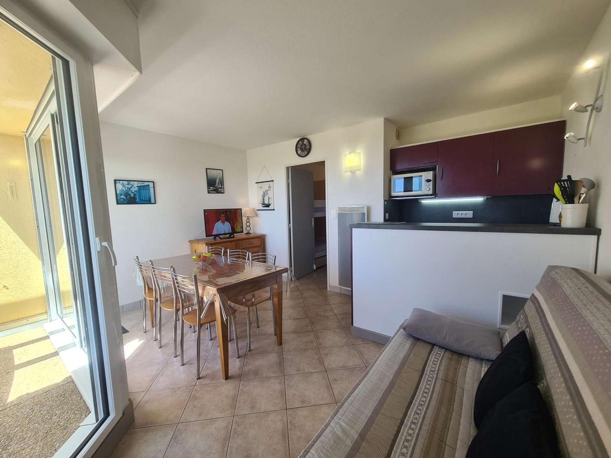 Appartement 2 Pieces/Cabine, Piscine, Parking, Bord De Mer - Saint Jean De Monts - Fr-1-224C-81 Екстериор снимка